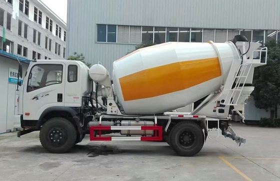 Sinotruk 6cbm Concrete Transit Mixer Truck Construction Concrete Transport Truck