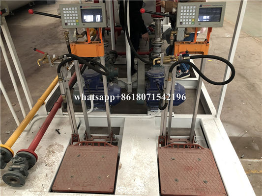 10 Tons Transporting Large Propane Tanks New Condition Gas Mobile Filling Station