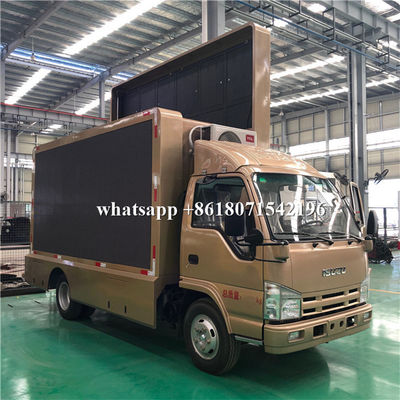 Mobile Advertising LED Scrolling Billboard Truck 5995×2190×3300mm For Road Show