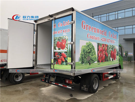 SINOTRUK HOWO Refrigerated Van Truck Thermo King Refrigerator Unit Meat Fish Vegetable Fruit Transport Truck