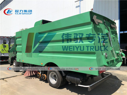 Shacman 6CBM Water Sprinkler Dust Suction Road Sweeper Truck