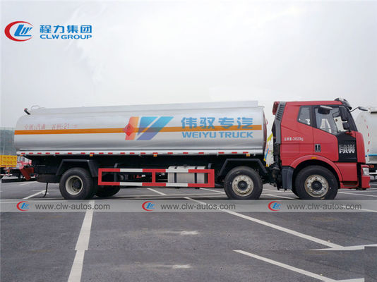 20m3 20T FAW J5 Oil Transport Truck With Censtar Tokheim Fuel Dispenser