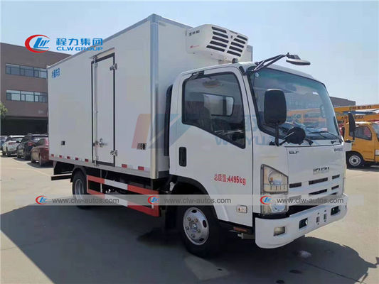 5 Ton ISUZU Refrigerated Box Truck For Transport Fish