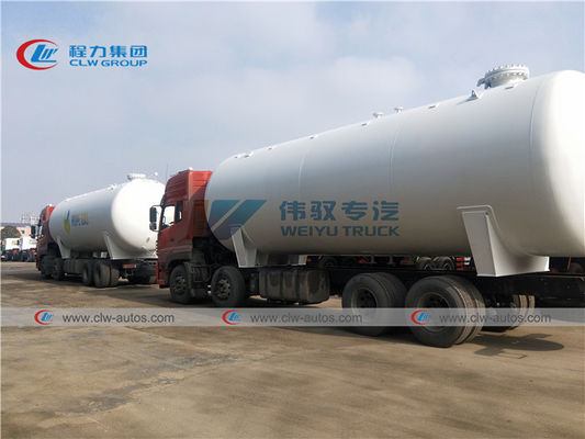 25T 50CBM 50000L LPG Gas Storage Tank For Nigeria