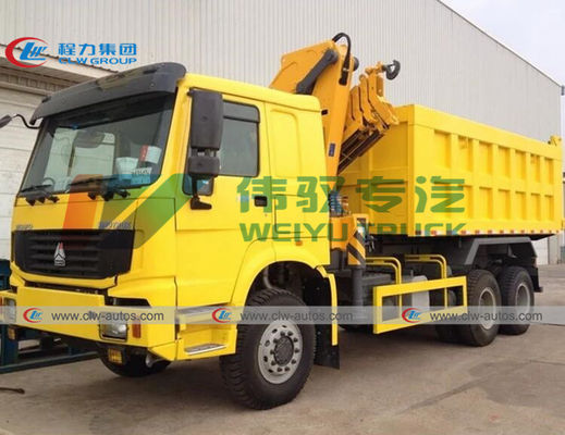 Howo 30T Tipper Truck Mounted Knuckle Boom Crane
