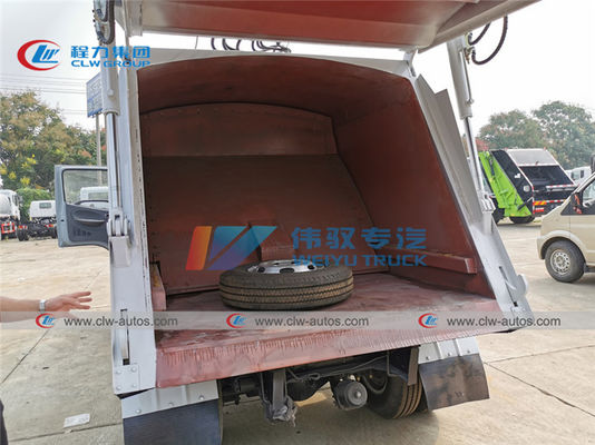 Rear Loader EURO 6 Dongfeng Home Waste Compactor Truck