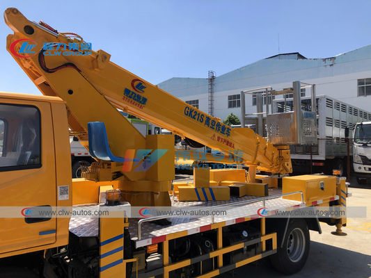 21 Meter JMC Straight Arm Telescopic Aerial Platform Truck
