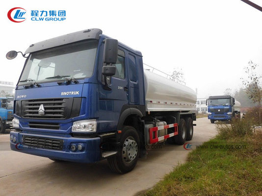 HOWO 6x4 20cbm Mobile Fuel Dispenser Truck With 12.00R20 Tire