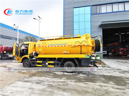 Dongfeng 6000L Sewage Suction Truck With Jurop BP Mono Keiser Pump
