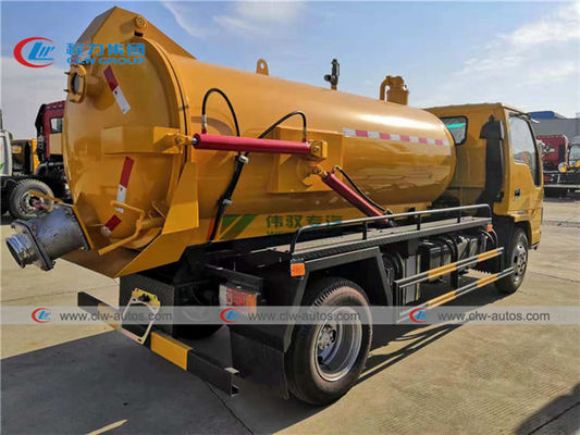 ISUZU 100P Diesel Engine 3000L 3m3 Vacuum Suction Truck