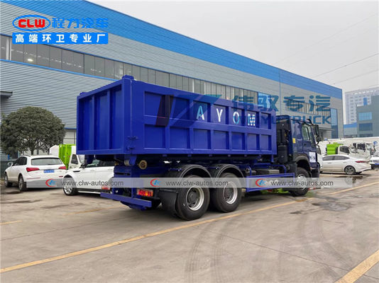 SINOTRUK HOWO 6x4 20cbm Hook Lift Garbage Truck