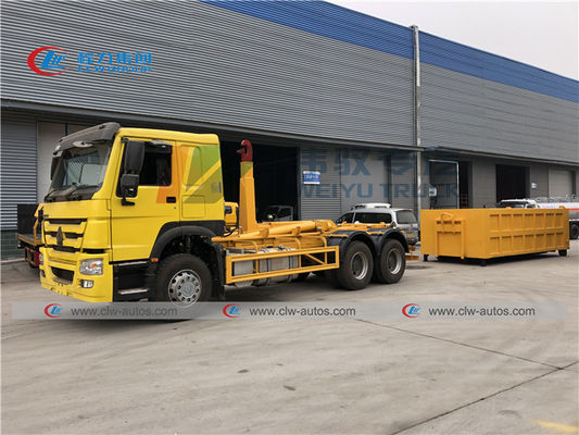 20m3 Hook Lift Bin Truck With Roll Off Open Top Container