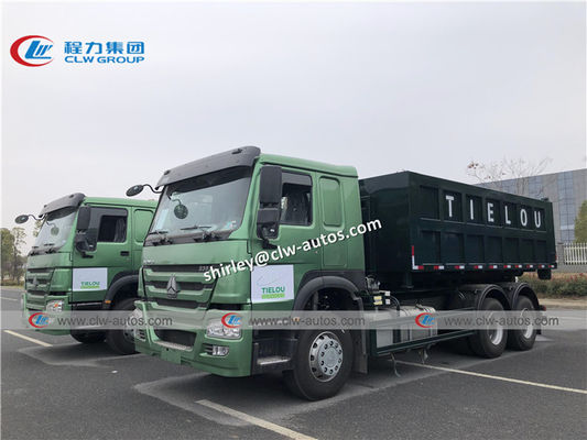 Sinotruk Howo 336hp 20m3 Roll On Roll Off Garbage Truck