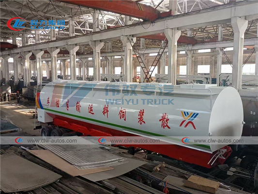 65m3 Electrical Hydraulic Driving Bulk Feed Trailer