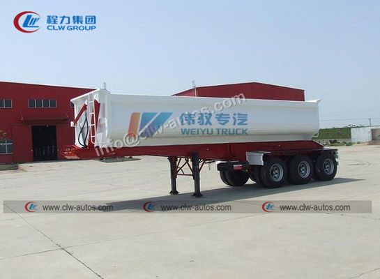 20T 25T 30T 3 Axle OZ Side Dump Semi Trailer