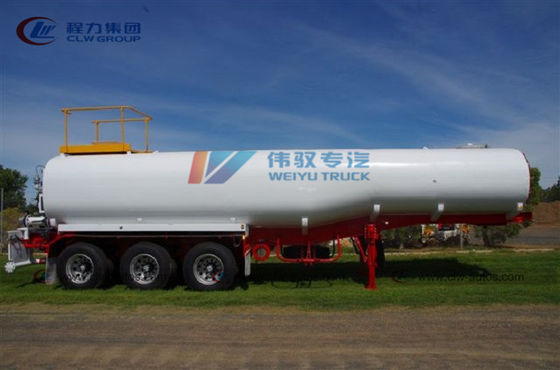 3 Axles 29000L 32000L ADR OZ Water Tanker Semi Trailer