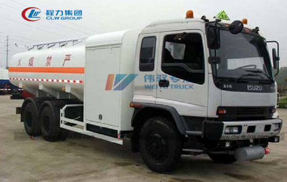 ISUZU 20000L 20CBM Aluminum Alloy Helicopter Fuel Dispenser Truck
