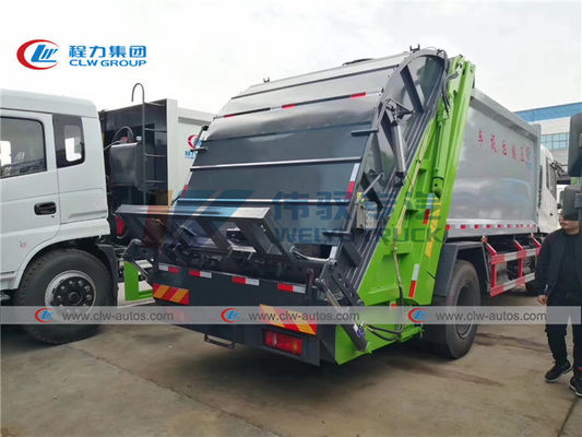 Dongfeng Left Hand Driving 8 Tons Garbage Compactor Truck