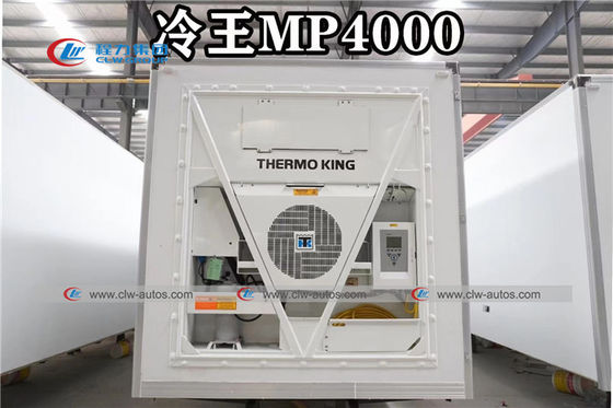 FAW 30T Freezer Box Truck With Thermo King MP-4000 Refrigerator