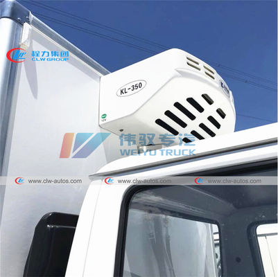 2T 3T ISUZU Double Row Frozen Meat Delivery Trucks