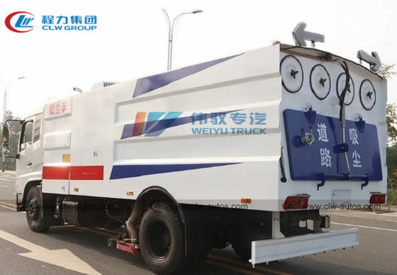 Dongfeng 9cbm Street Sweeper Vacuum Truck With 10.00R20 Tire