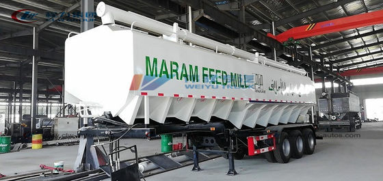 Dongfeng 50cbm 60cbm Semi Trailer Truck For Poultry Food Transport