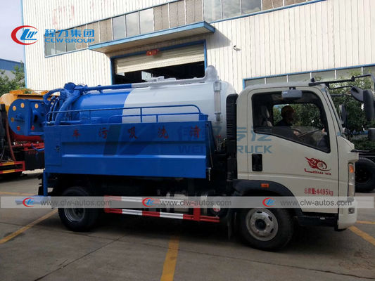 SINOTRUK HOWO 2CBM High Pressure Sewer Jetting Truck