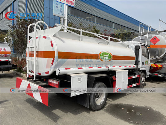 Euro V 5000L Dongfeng Fuel Delivery Tank Truck