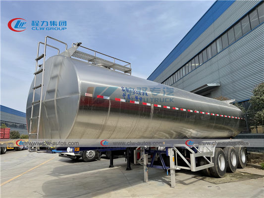 30000L SS304 Tanker Semi Trailer For Fresh Milk Transport