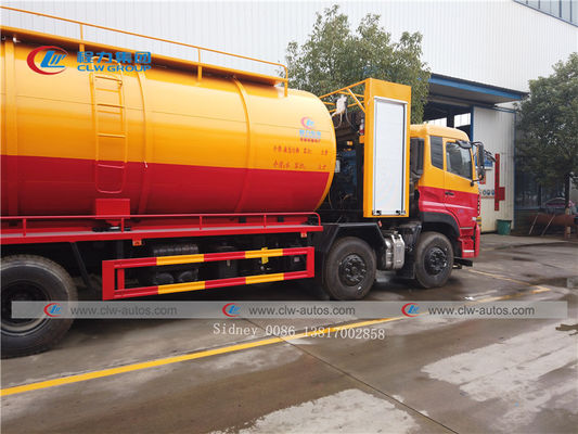 8X4 Dongfeng Kinland 25m3 Sewage Drainage Truck