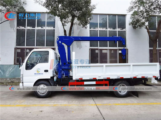ISUZU Mini Cargo Lorry Mounted 2T 3.2T Telescopic Boom Crane