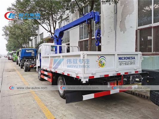 ISUZU Mini Cargo Lorry Mounted 2T 3.2T Telescopic Boom Crane