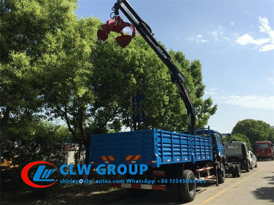 Dongfeng 6 Wheels 5T Truck Mounted Boom Crane