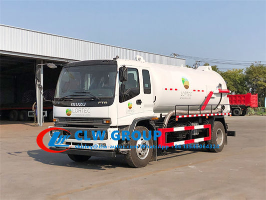 ISUZU FTR 10000L Stainless Steel Vacuum Sewage Suction Truck