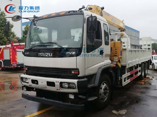 Japanese Isuzu LHD 6X4 Truck Mounted 10T Knuckle Boom Crane