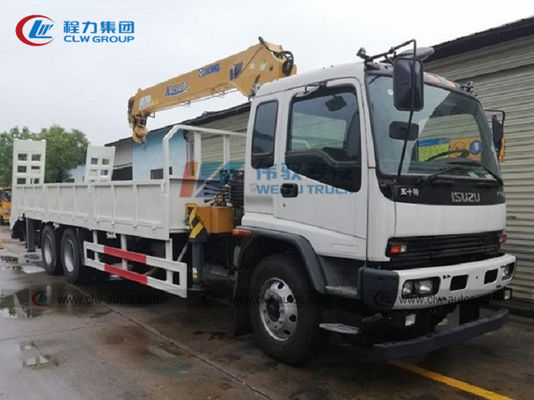 Japanese Isuzu LHD 6X4 Truck Mounted 10T Knuckle Boom Crane