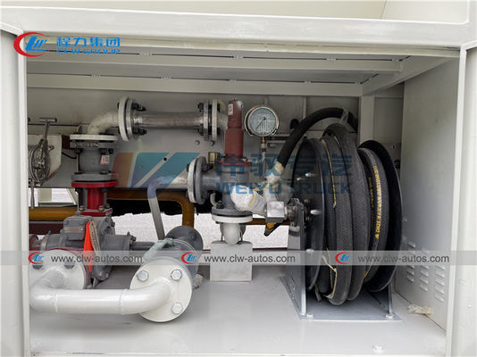 RHD LPG Bobtail Tanker Truck 2 Ton 5 Ton 7 Ton