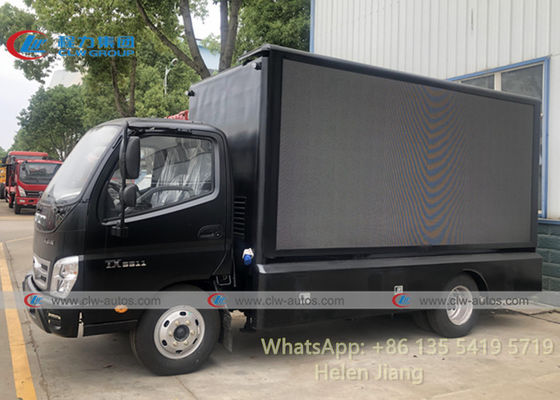 FOTON 4x2 Full Color P4 P5 P8 LED Digital Mobile Advertising Truck