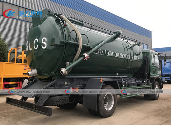 ISUZU FTR High Pressure Vacuum Fecal Suction Truck 12000 Liters