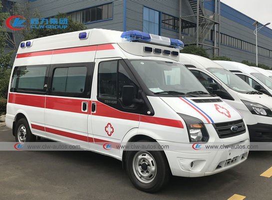 FORD Mid Roof Monitoring Negative Pressure First Rescue Ambulance Vehicle