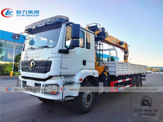 Shacman H3000 6x4 12T Truck Mounted Telescopic Crane