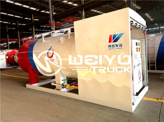 5 Ton 10m3 Skid Mounted LPG Gas Refilling Plant