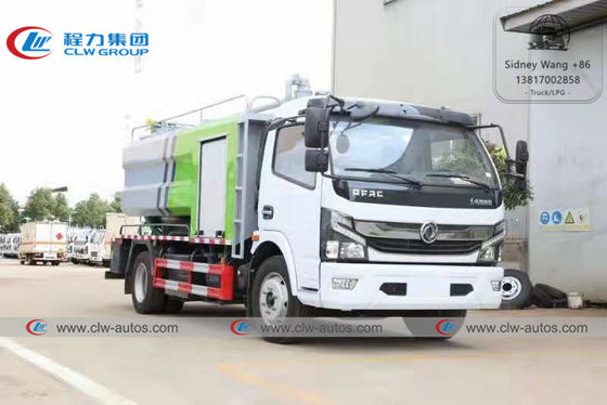 Dongfeng Kaipute 3000L Water Tank 7000L Septic Tank Vacuum Suction Truck