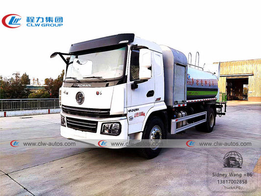 LHD Shacman 10000 Liters Dust Suppression Water Tank Truck