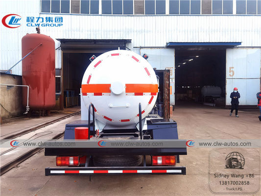 4000L Sinotruk HOWO 4x2 LPG Bobtail Tanker Truck With Flow Meter