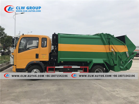 Sinotruk Howo 6cbm Waste Compactor Truck for Waste Management