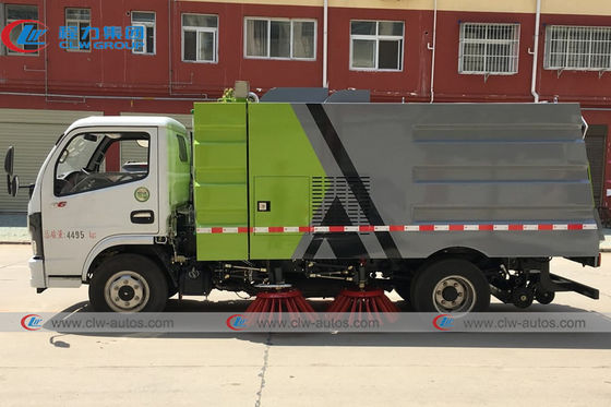 Dongfeng Road Sweeper Truck 5M3 4x2 5cbm Dust Collection Waste Cleaning