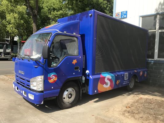 ISUZU 4x2 Waterproof P5 LED Screen Mobile Digital Billboard Advertising LED Video Truck
